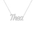Gold Name Necklace - Thea