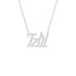 Gold Name Necklace - Tzlil