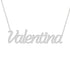 Gold Name Necklace - Valentina