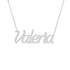Gold Name Necklace - Valeria