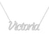 Gold Name Necklace - Victoria