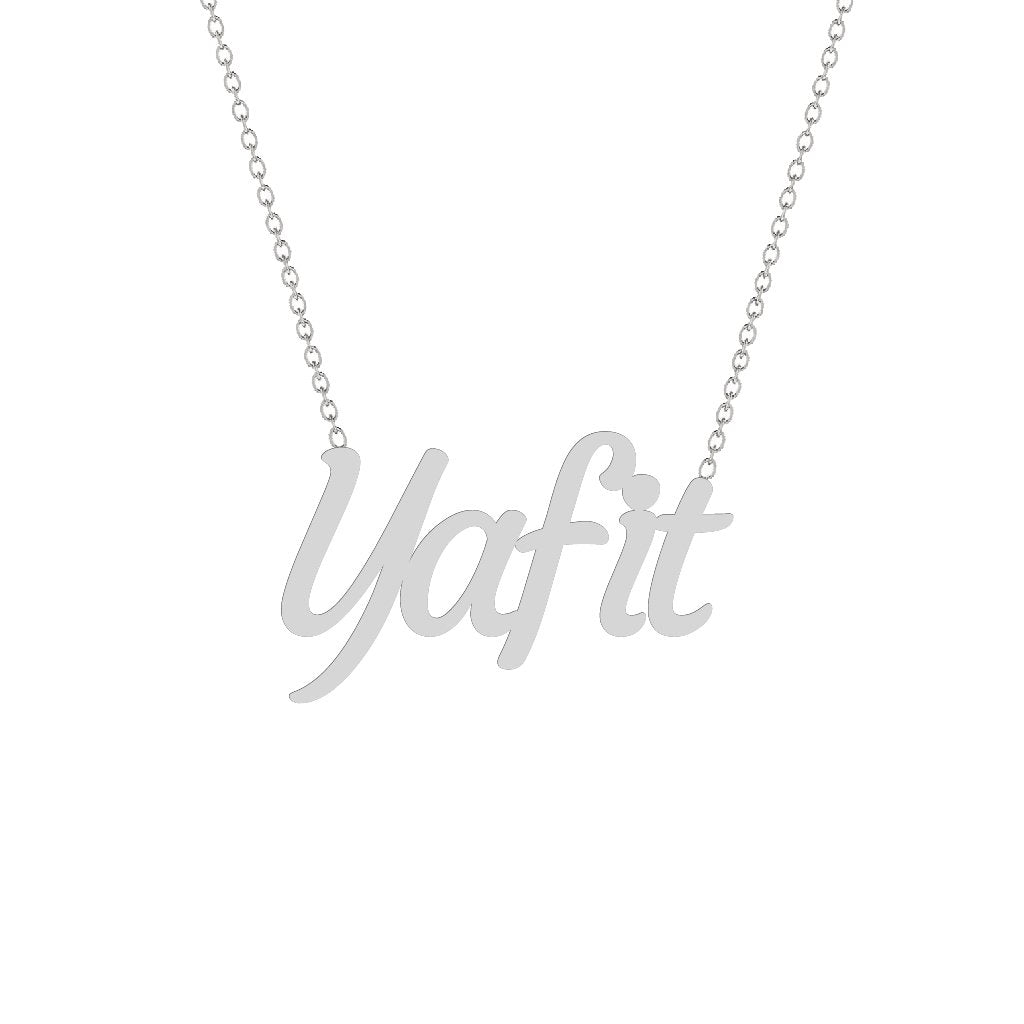 Gold Name Necklace - Yafit