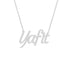 Gold Name Necklace - Yafit