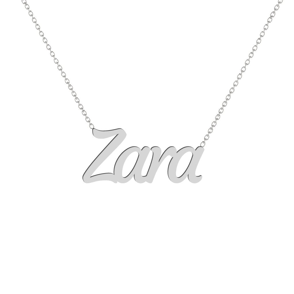 Gold Name Necklace - Zara