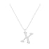 X - Letter Name Necklace Initial Necklace