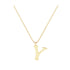 Y - Letter Name Necklace Initial Necklace