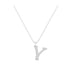 Y - Letter Name Necklace Initial Necklace