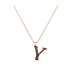 Y - Letter Name Necklace Initial Necklace