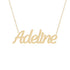 Gold Name Necklace - Adeline