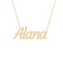 Gold Name Necklace - Alana