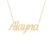Gold Name Necklace - Alayna
