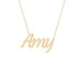 Gold Name Necklace - Amy