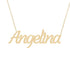 Gold Name Necklace - Angelina