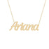 Gold Name Necklace - Ariana