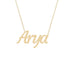 Gold Name Necklace - Arya
