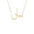 Gold Name Necklace - Bayan - بيان