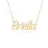 Gold Name Necklace - Briella