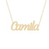 Gold Name Necklace - Camila