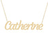 Gold Name Necklace - Catherine