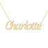 Gold Name Necklace - Charlotte