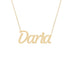 Gold Name Necklace - Daria