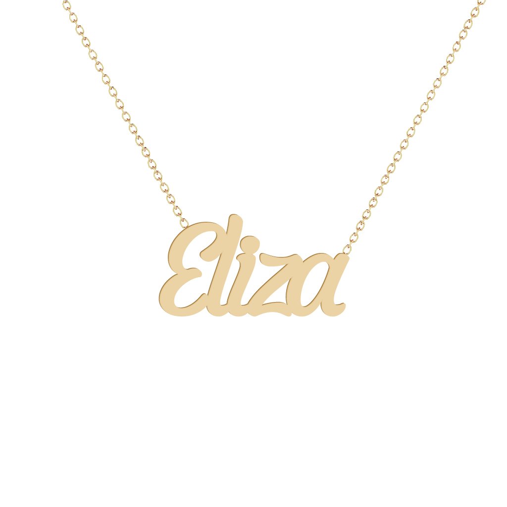 Gold Name Necklace - Eliza