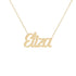 Gold Name Necklace - Eliza