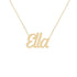 Gold Name Necklace - Ella