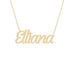 Gold Name Necklace - Elliana