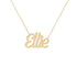Gold Name Necklace - Ellie