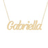 Gold Name Necklace - Gabriella