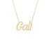Gold Name Necklace - Gali