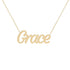 Gold Name Necklace - Grace
