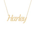 Gold Name Necklace - Harley