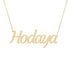 Gold Name Necklace - Hodaya