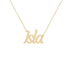 Gold Name Necklace - Isla