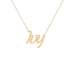 Gold Name Necklace - Ivy