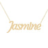 Gold Name Necklace - Jasmine