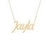 Gold Name Necklace - Jayla