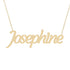 Gold Name Necklace - Josephine
