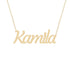 Gold Name Necklace - Kamila