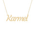 Gold Name Necklace - Karmel