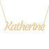 Gold Name Necklace - Katherine