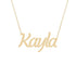 Gold Name Necklace - Kayla