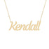 Gold Name Necklace - Kendall
