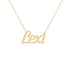 Gold Name Necklace - Lexi