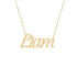 Gold Name Necklace - Liam