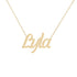 Gold Name Necklace - Lyla