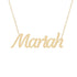 Gold Name Necklace - Mariah