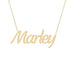 Gold Name Necklace - Marley